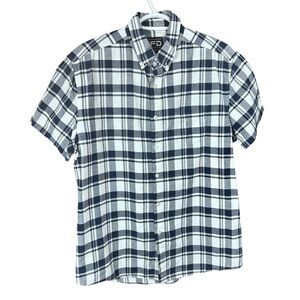 IFD Denim Men's Short Sleeve Checked Shirt Size Large